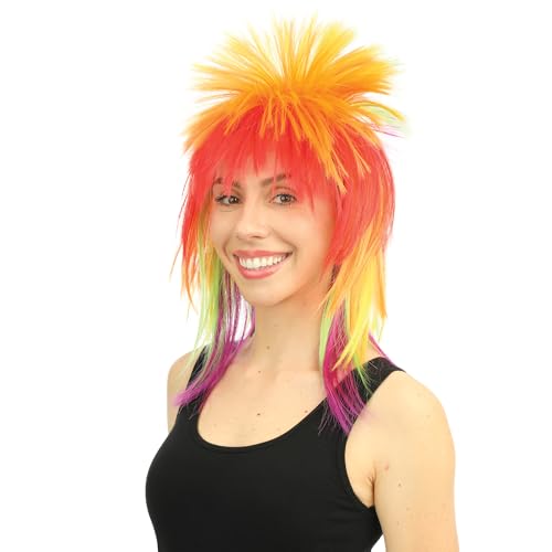 ptit-clown-24008-per-cke-punk-mehrfarbig-80er-retro image 8
