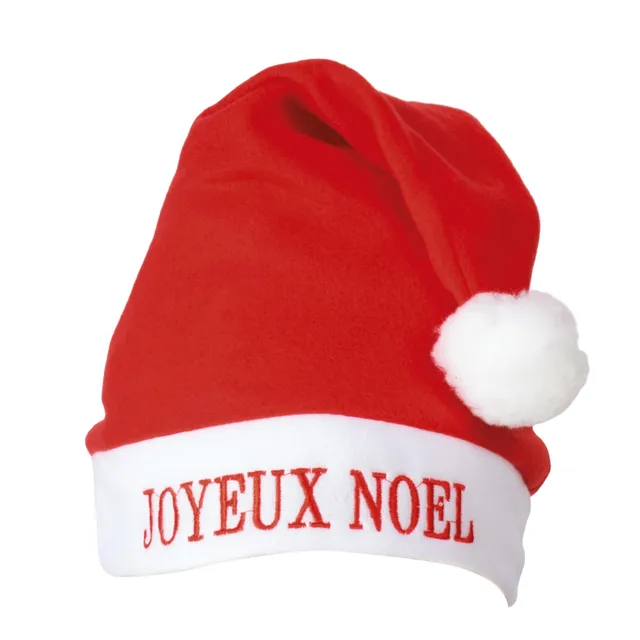ptit-clown-weihnachtsmann-m-tze-frohe-weihnachten-erwachsene-rot-wei image 1
