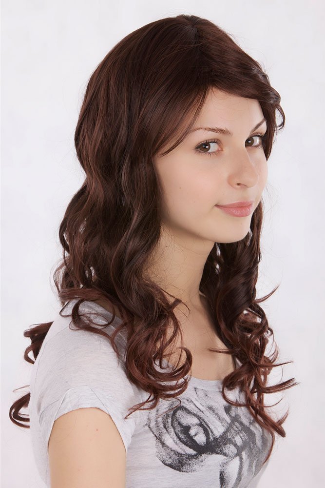wig-me-up-3258-2t33-damenper-cke-kastanienbraun-locken-50-cm image 2