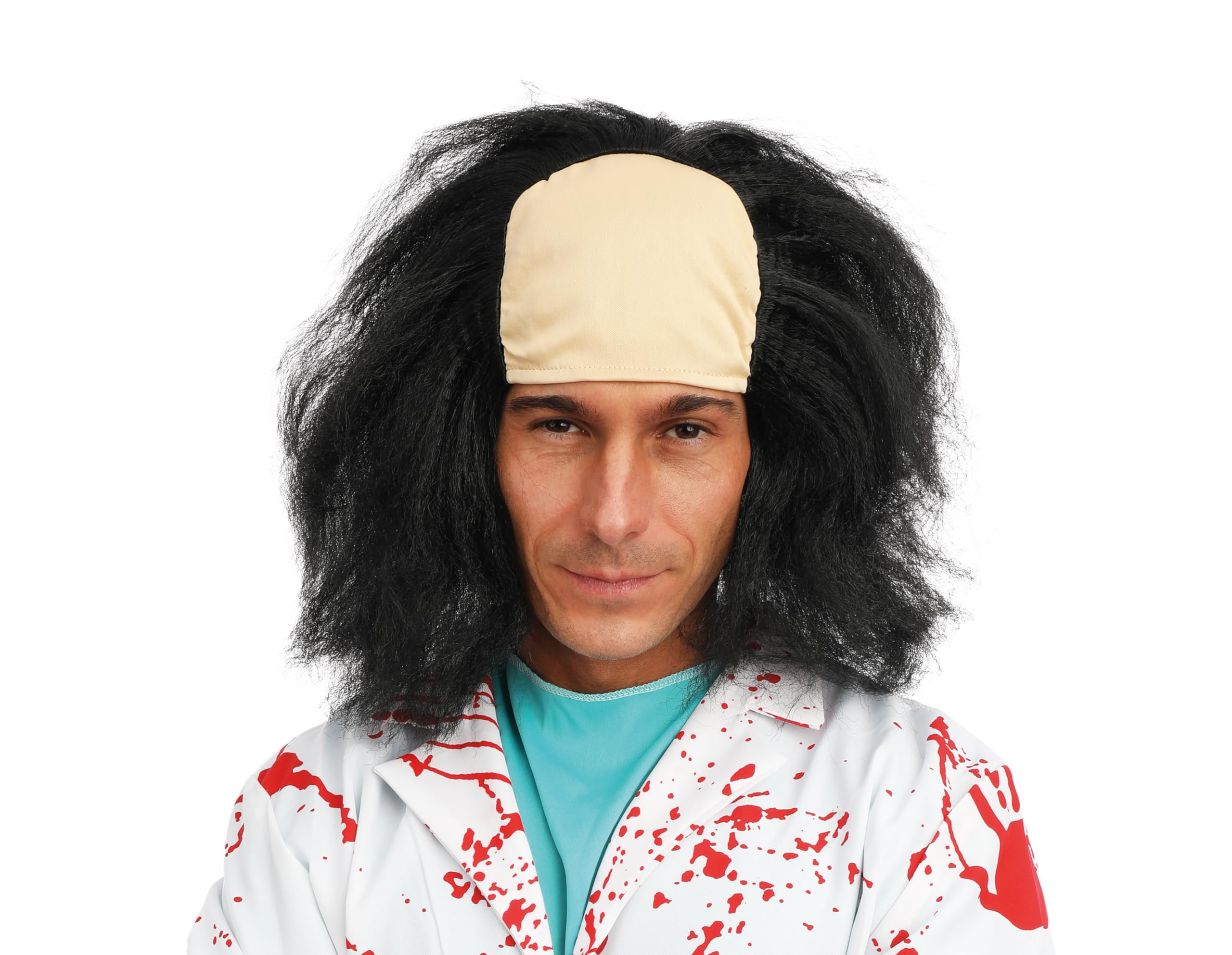 ptit-clown-68501-per-cke-verr-ckter-wissenschaftler-schwarz-erwachsene image 1