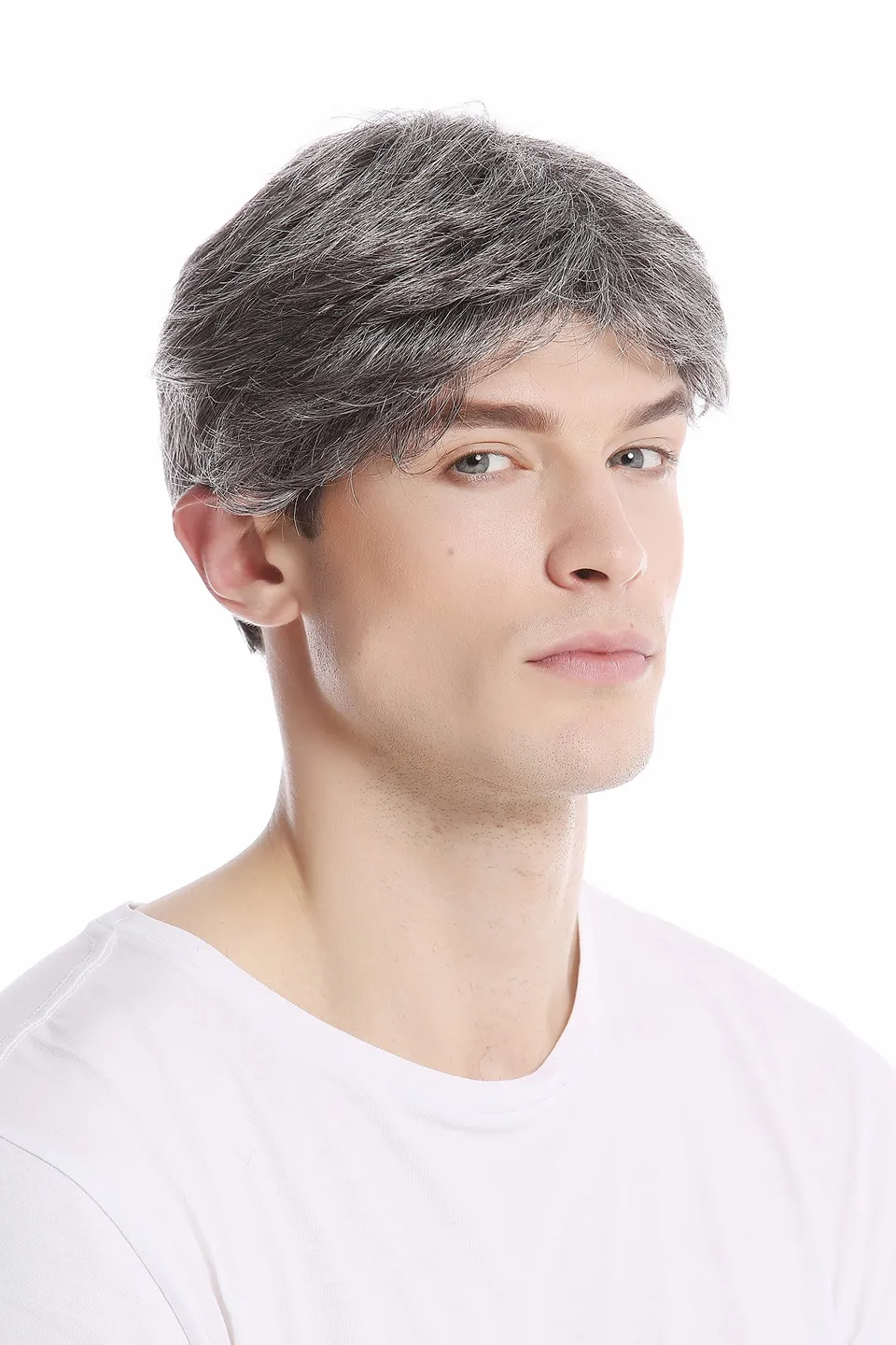 wig-me-up-gfw1168-44-herrenper-cke-kurz-grau-meliert-modisch image 1