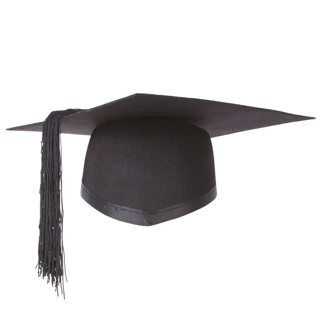 p-tit-clown-10059-studenten-hut-filz-schwarz-erwachsene-einheitsgr-e image 1