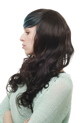 wig-me-up-sa030-lange-locken-per-cke-dunkelbraun-mit-lila-str-hnen image 8