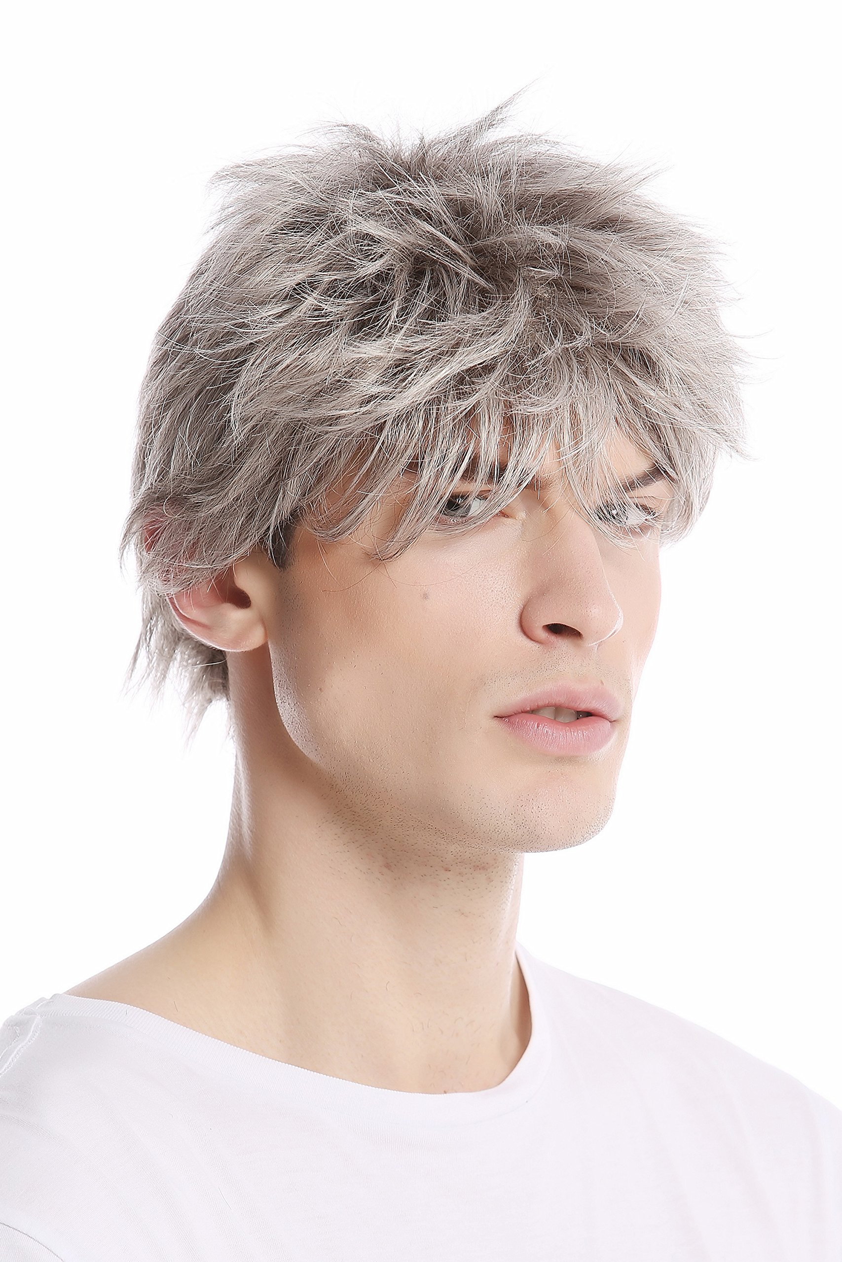 wig-me-up-gfw1169-51-herrenper-cke-kurz-grau-meliert-20-cm image 1