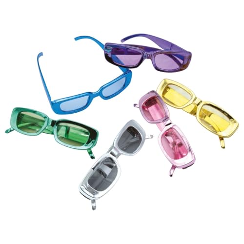 ptit-clown-10888-glitzerbrille-kunststoff-rechteckig-disco image 8
