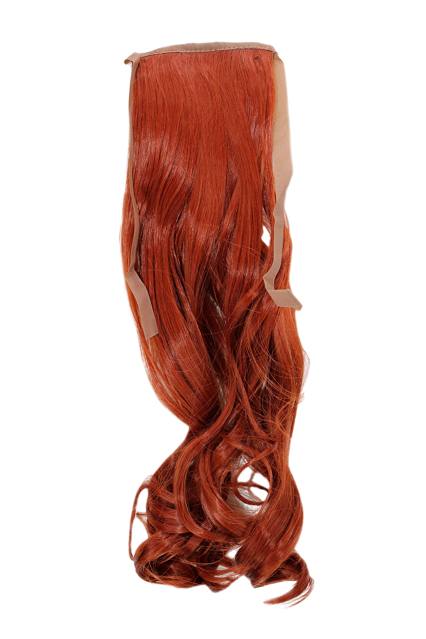 wig-me-up-yzf-tc18-27t613-haarteil-zopf-45-cm-wellig-kupfer-hell-blond-mix image 7