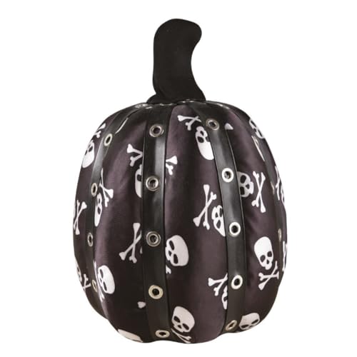 p-tit-clown-punk-k-rbis-deko-schwarz-19-x-28-cm-totenkopf image 2
