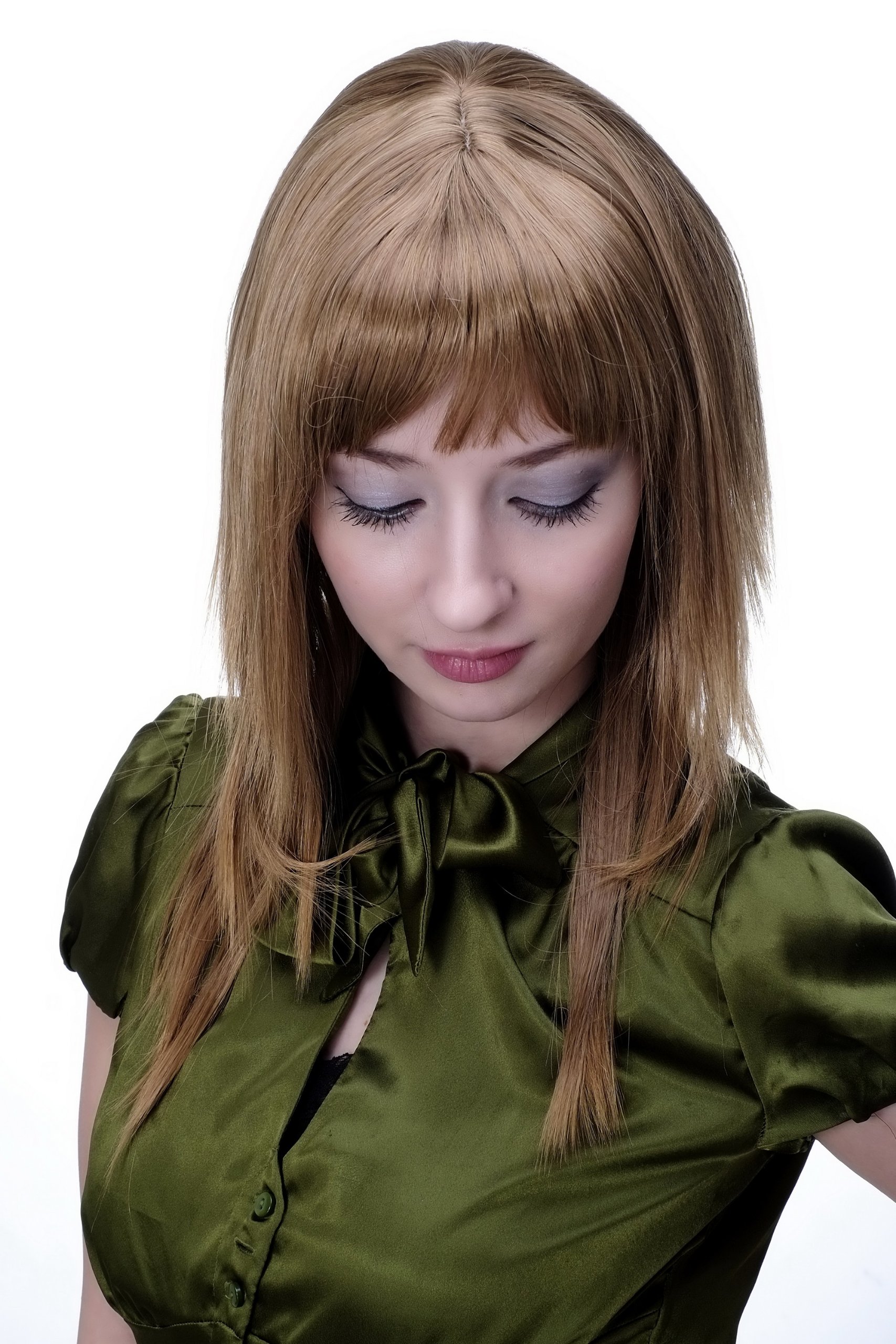 wig-me-up-9214-14t27-damenper-cke-lang-glatt-stufig-hellbraun-kupferblond-55-cm image 3