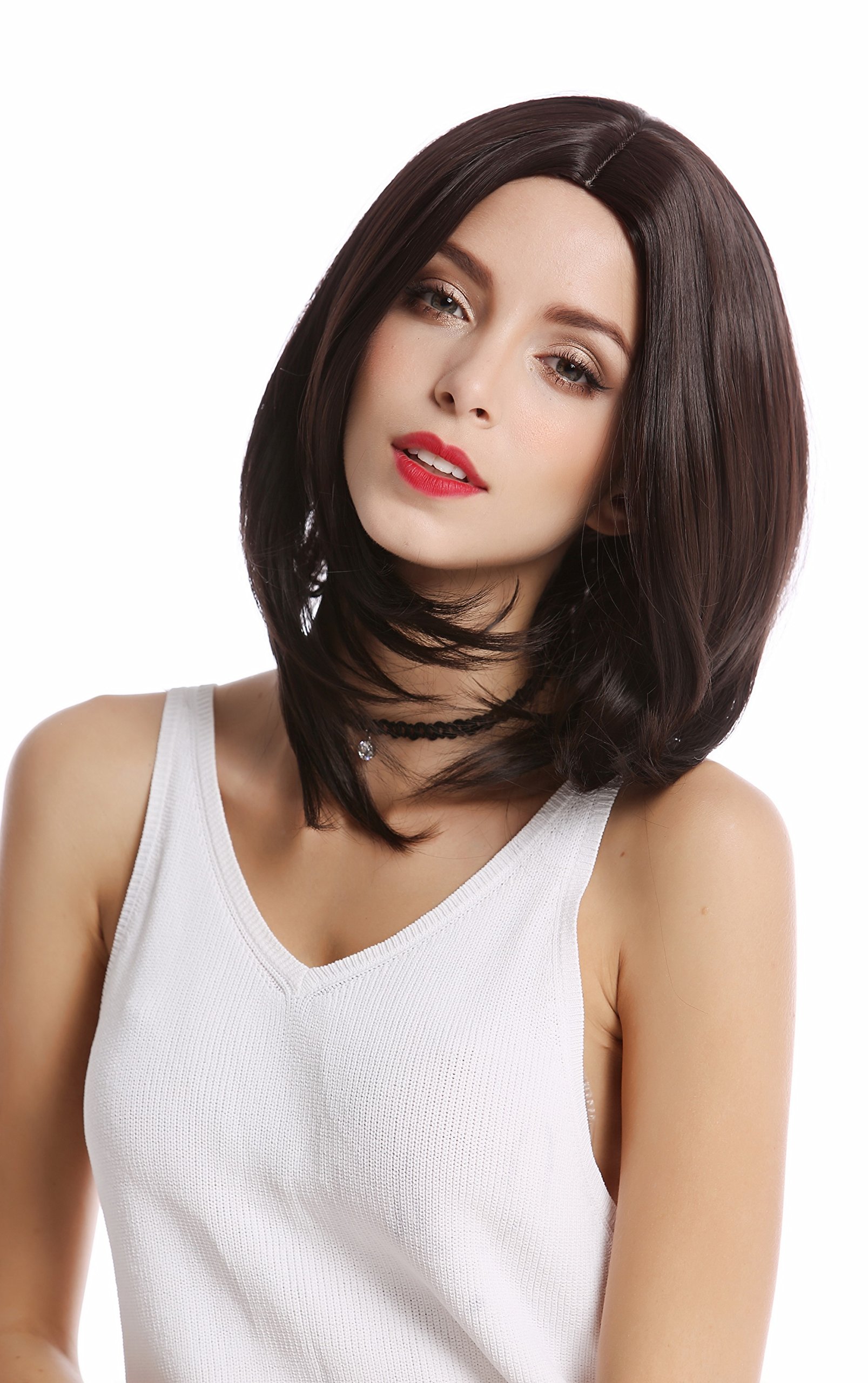 wig-me-up-ddh08-4-k4-longbob-per-cke-schulterlang-dunkelbraun-45-cm image 1
