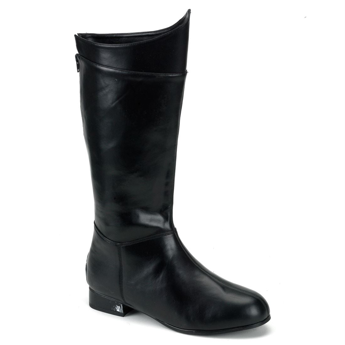 funtasma-hero-100-herren-superhero-boots-schwarz-mit-r-ckenrei-verschluss image 1