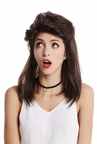 wig-me-up-90832-za2-per-cke-vokuhila-mullet-dunkelbraun-80er-45-cm image 6