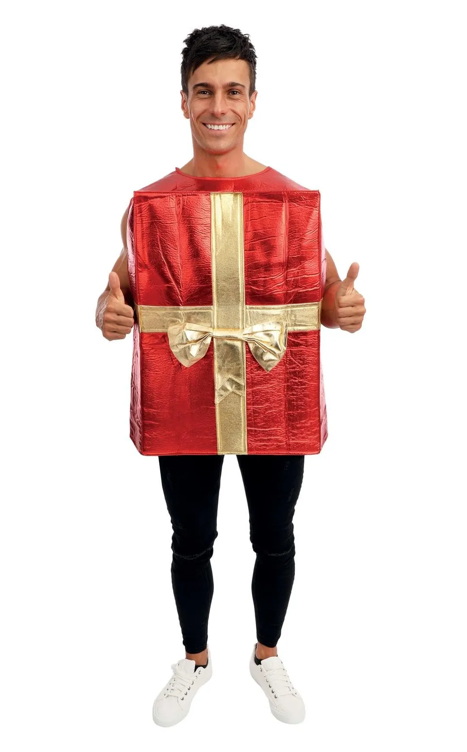 ptit-clown-23638-kost-m-geschenkpaket-rot-erwachsene-einheitsgr-e image 1