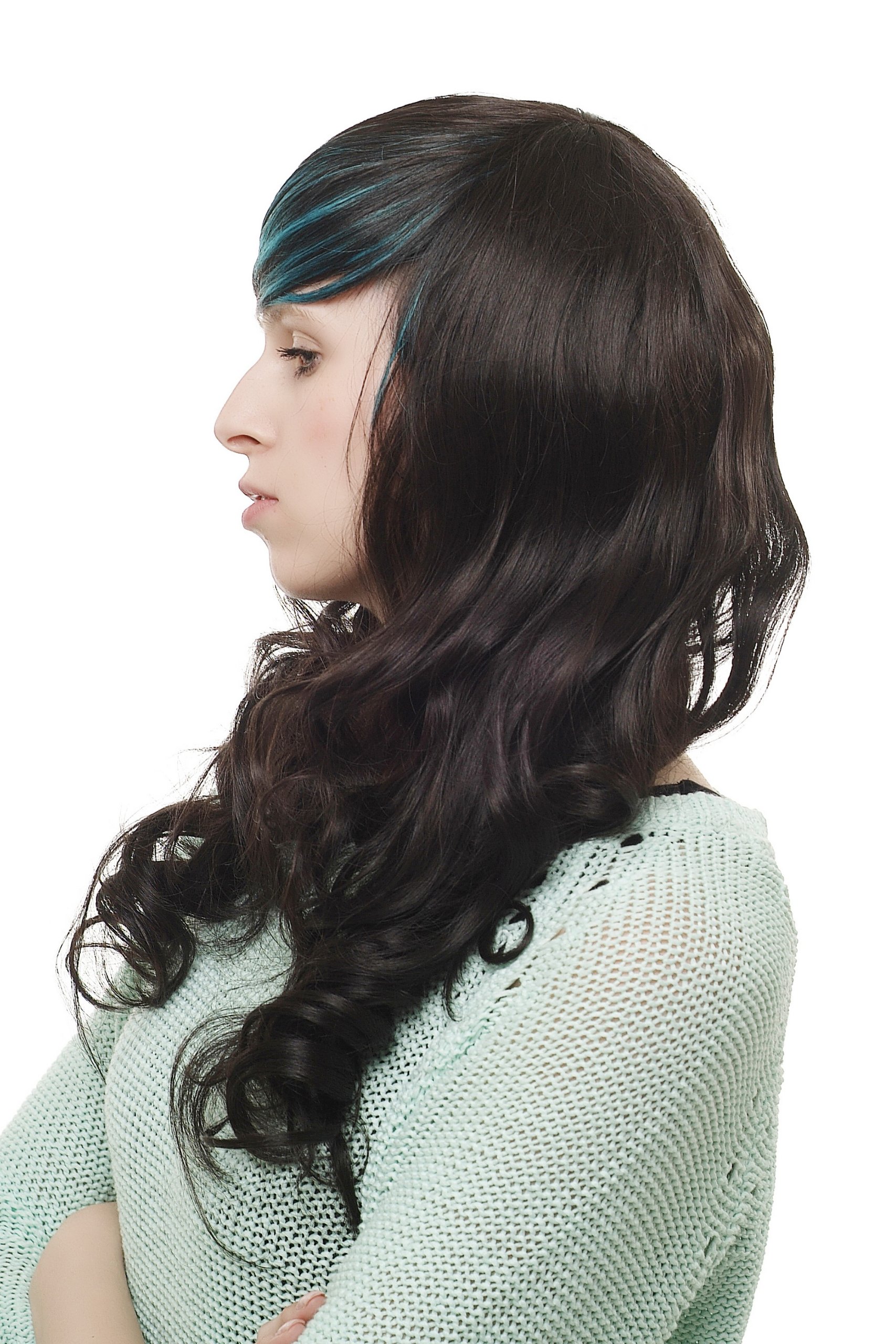 wig-me-up-sa030-lange-locken-per-cke-dunkelbraun-mit-lila-str-hnen image 4