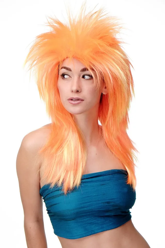 wig-me-up-per-cke-f168-c-pc24-pc2b-80er-neon-gelb-orange-lang-toupiert image 1