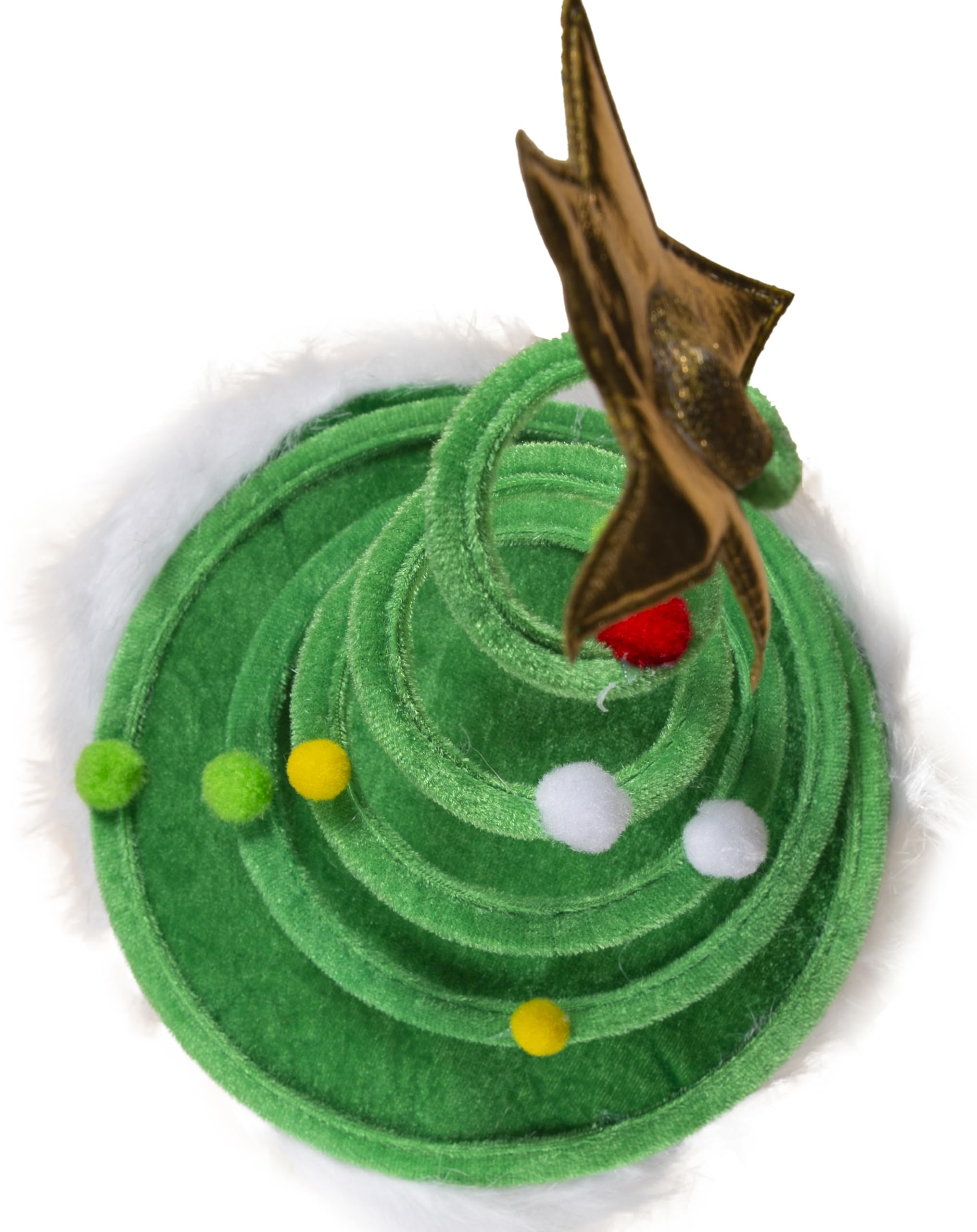 ptit-clown-re22376-weihnachtsbaum-hut-mit-feder-erwachsene image 5