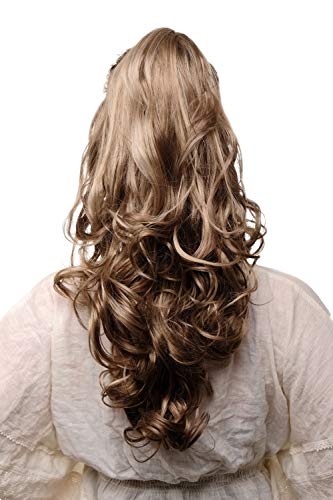 wig-me-up-haarteil-zopf-pferdeschwanz-tyq2169-14-26-hellbraun-blond-wellig-55-cm image 5