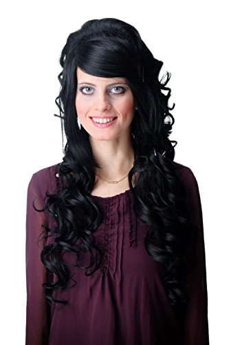wig-me-up-f2558-1-damenper-cke-sehr-lang-schwarz-mit-locken image 6