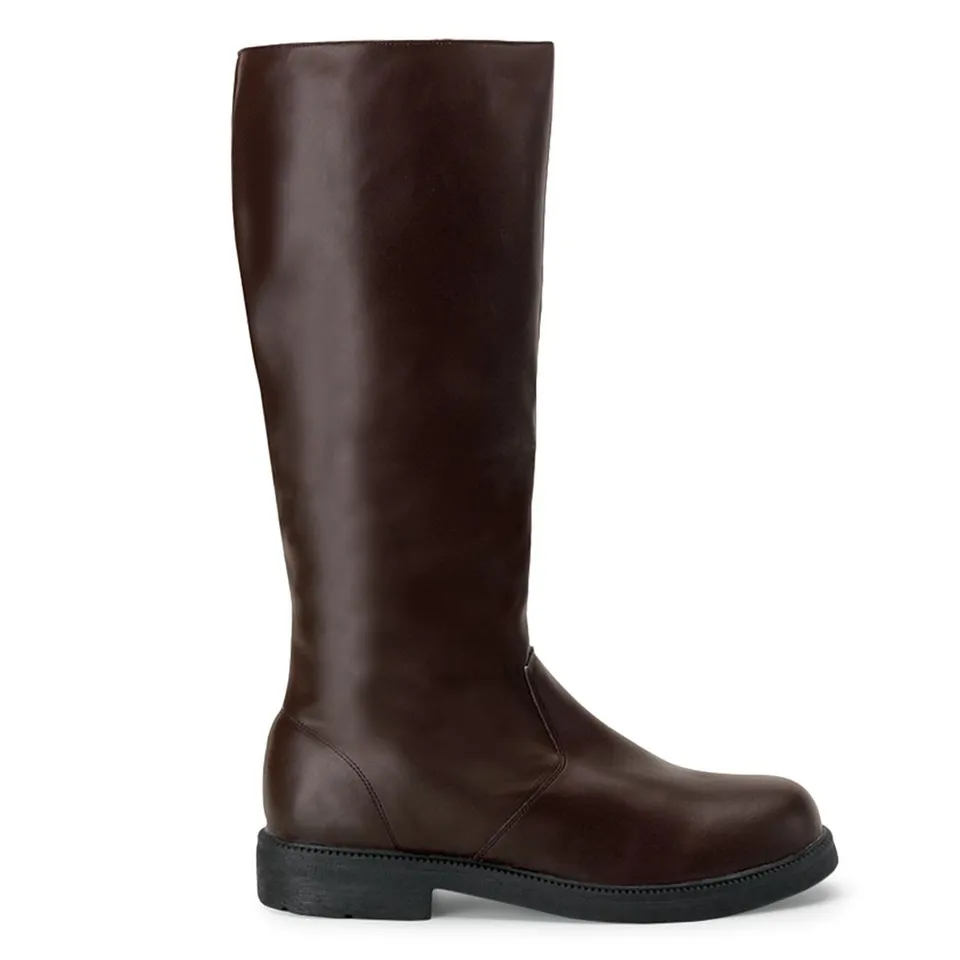 funtasma-captain-100-herren-piraten-kniestiefel-mit-rei-verschluss-schwarz image 1