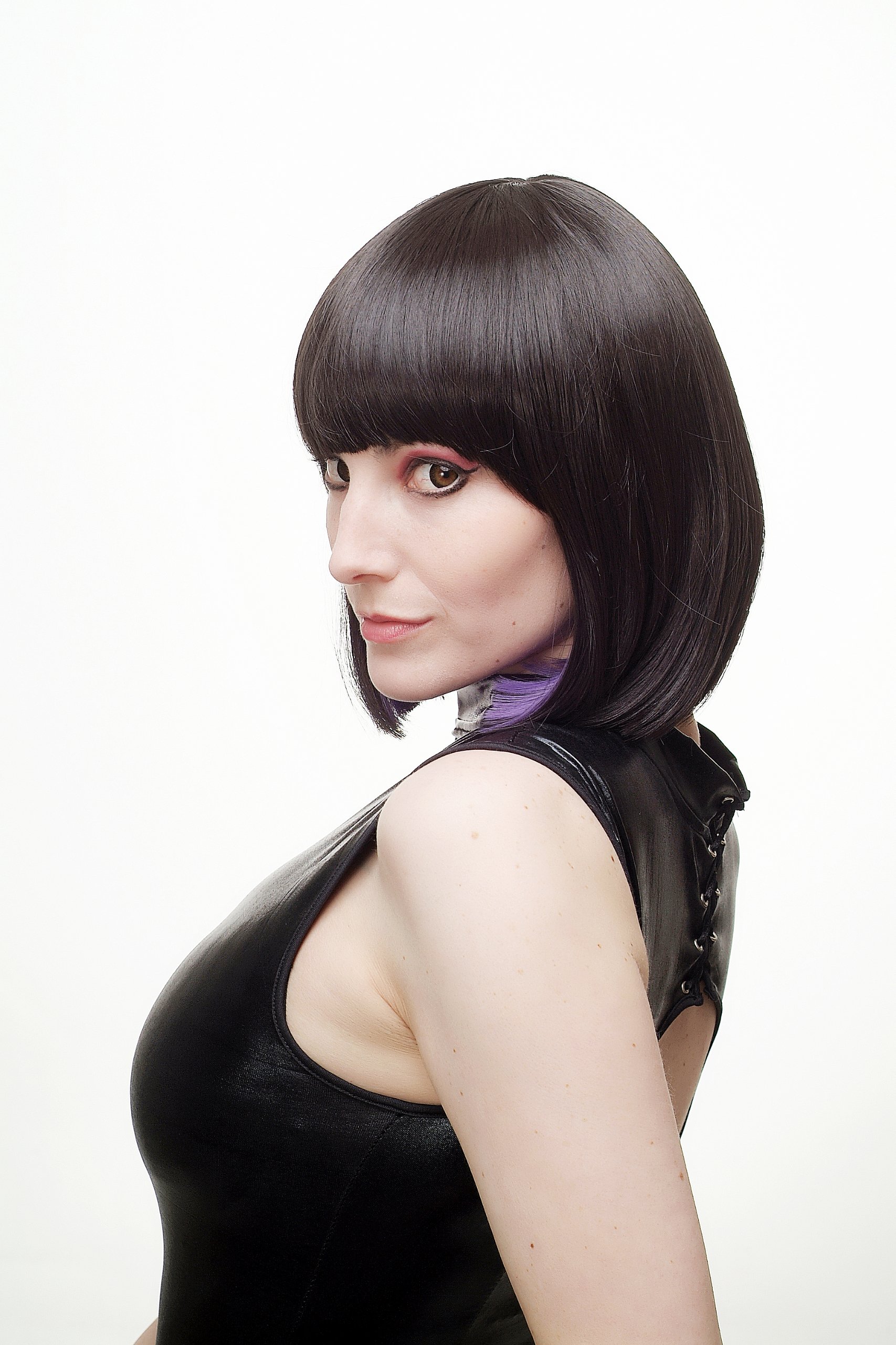 wig-me-up-damenper-cke-sa067-2-t2404-sexy-burlesque-bob-schwarz-lila-30-cm image 4