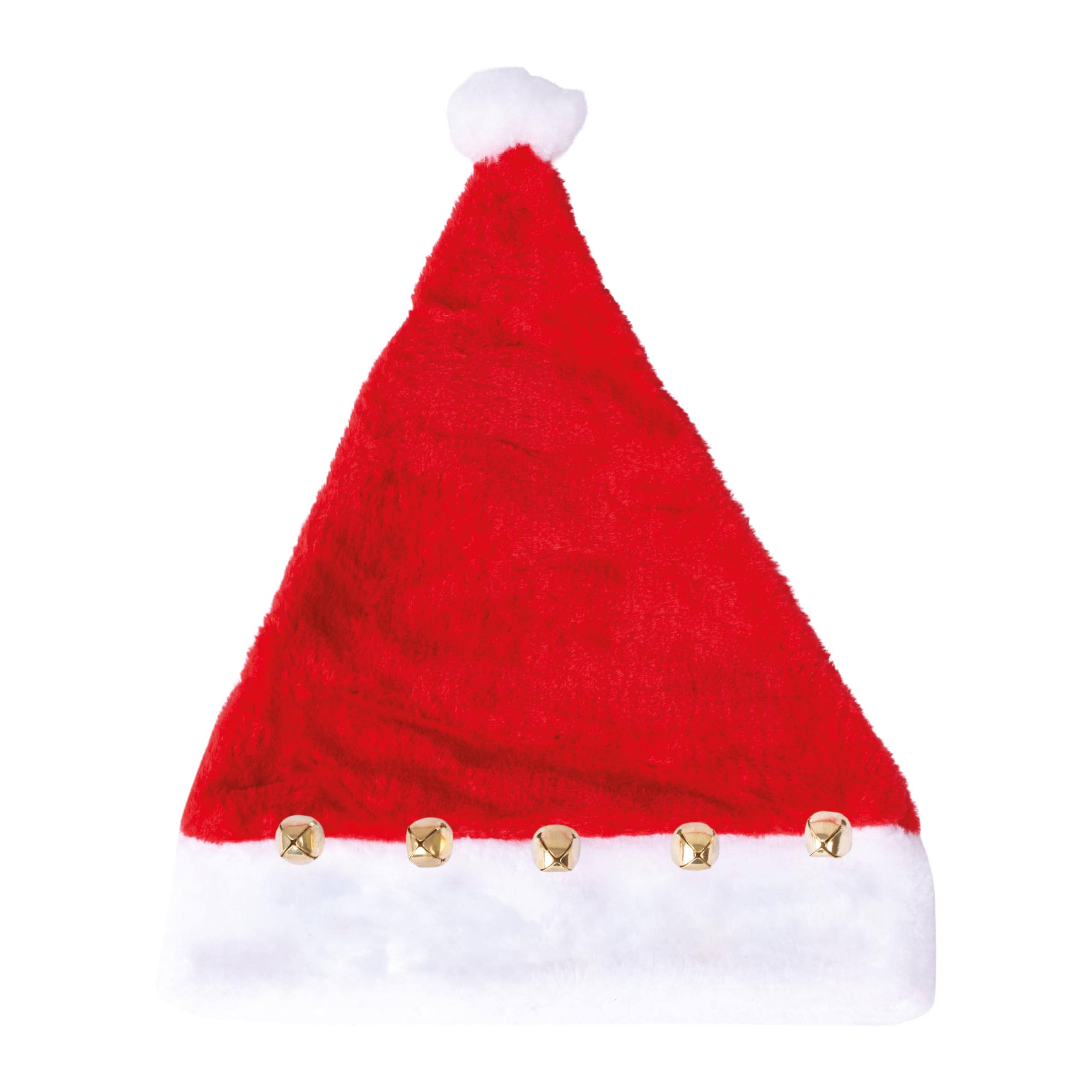 generique-santa-claus-schellenm-tze-f-r-erwachsene-rot-wei image 2