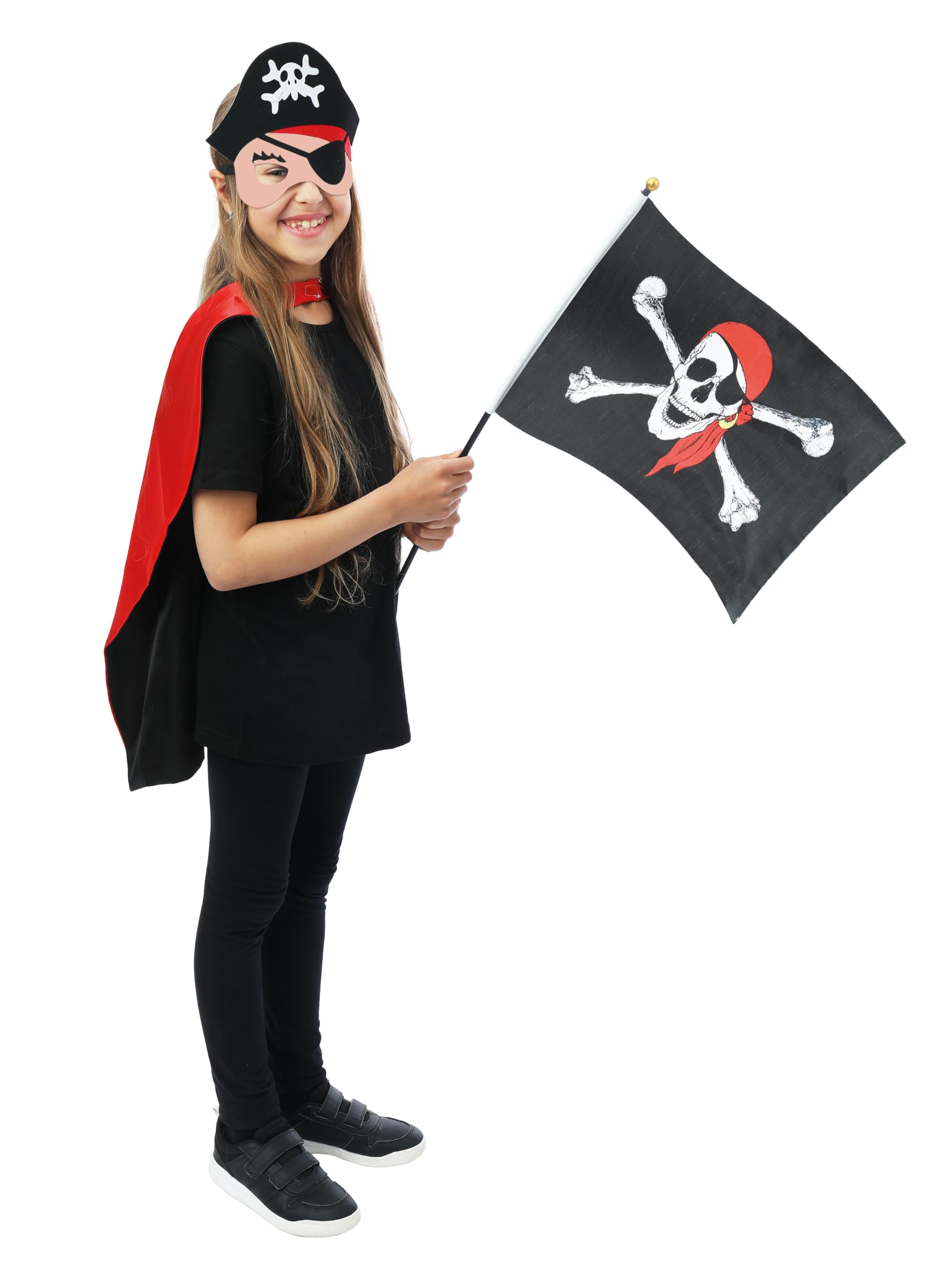 ptit-clown-23399-piratenflagge-30-x-45-cm-polyester-schwarz image 6