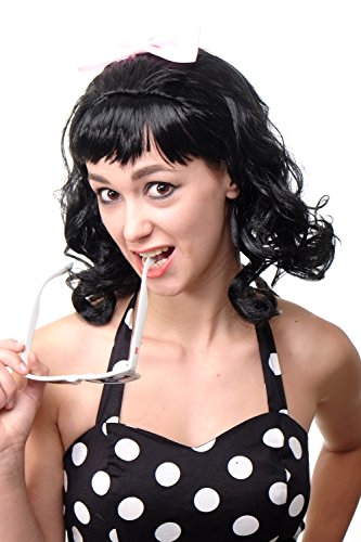 wig-me-up-rj026-p103-damenper-cke-50er-rock-n-roll-rockabilly-schwarz-mit-schlei image 6