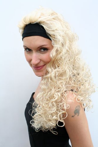 wig-me-up-pw0102-kb88-party-per-cke-blond-locken-mit-stirnband image 4