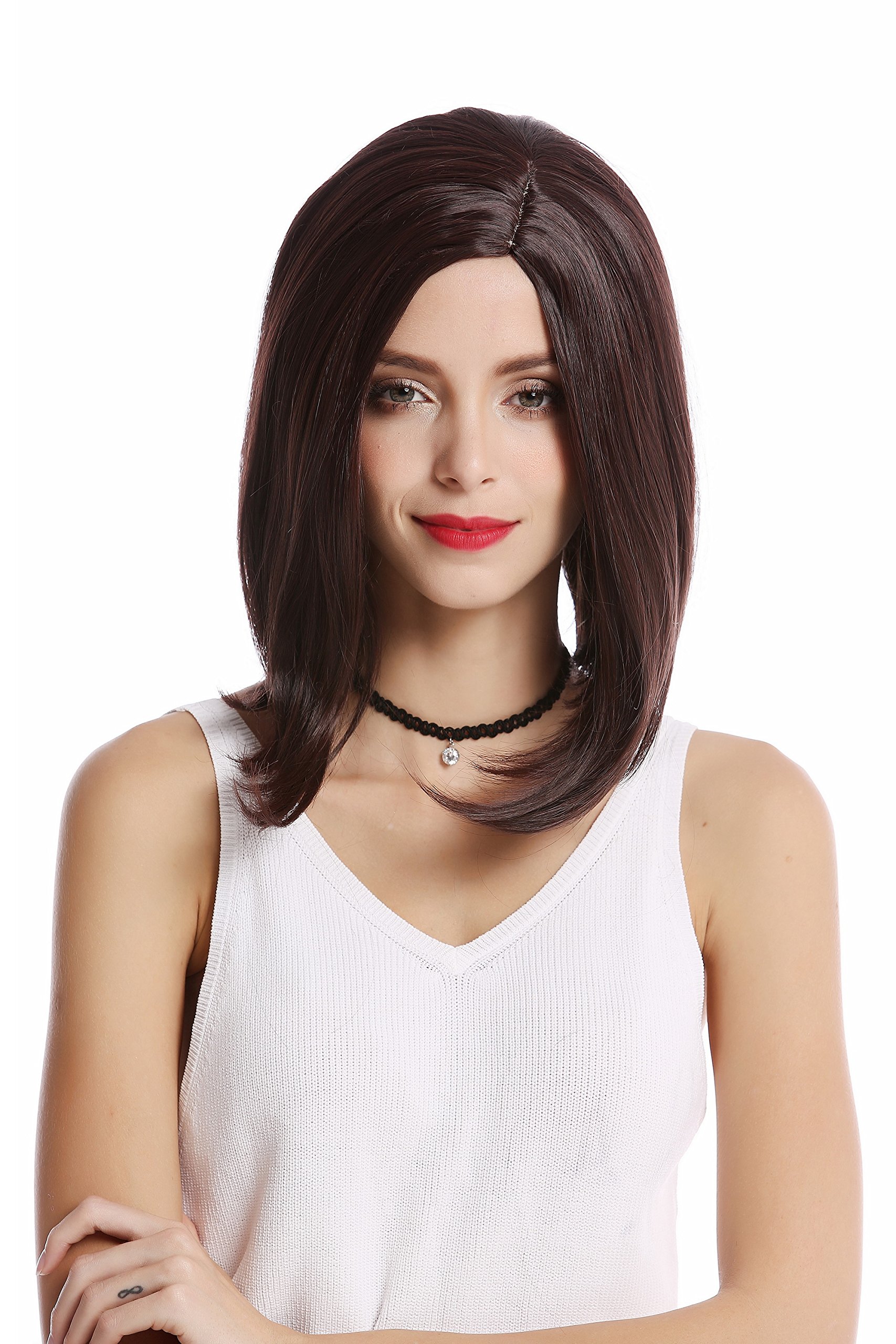 wig-me-up-yzf-4358-2-33-damenper-cke-longbob-glatt-mahagoni-35-cm image 2