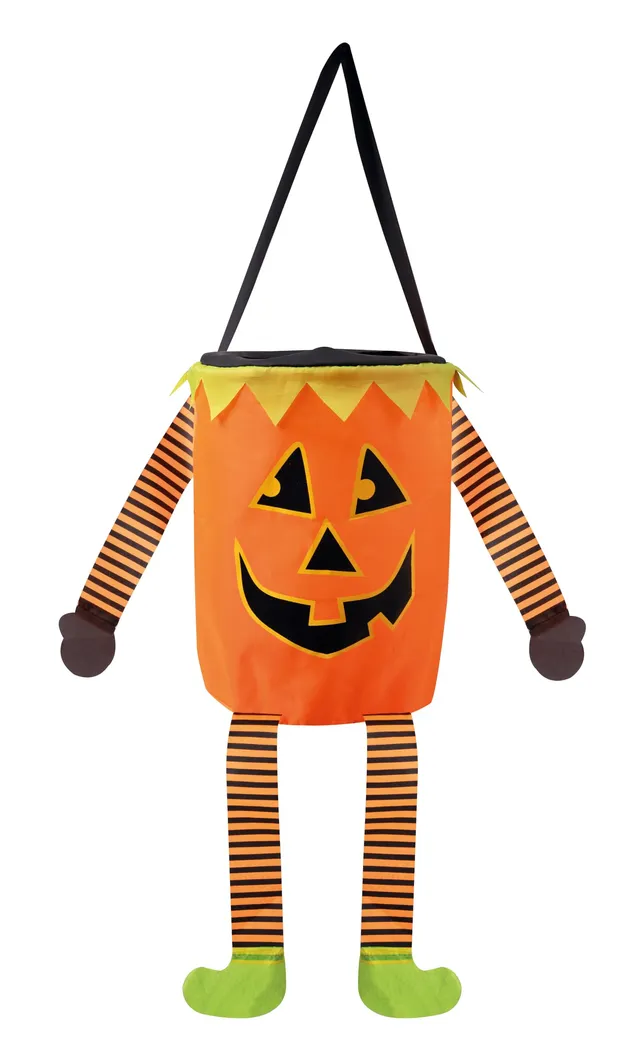 p-tit-clown-k-rbis-stoffkorb-mit-feder-20x15-cm-halloween-s-igkeitenkorb image 1