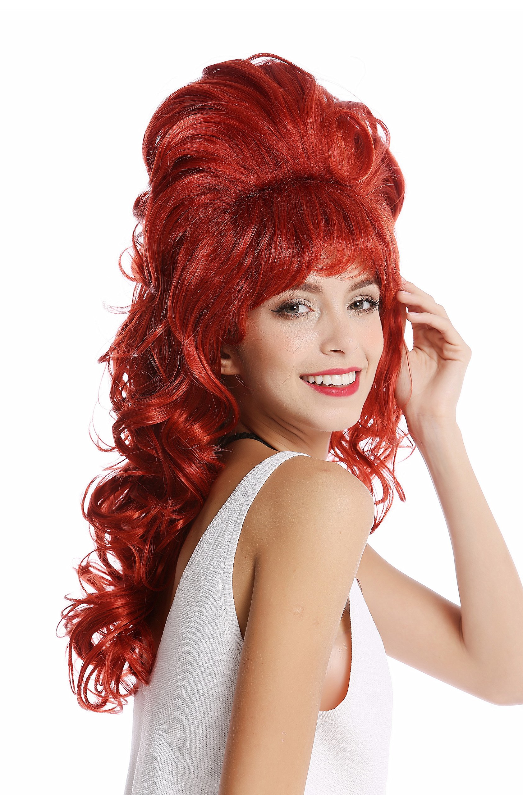 wig-me-up-gf-w2418-137-damenper-cke-beehive-turmfrisur-rot-50-cm image 4