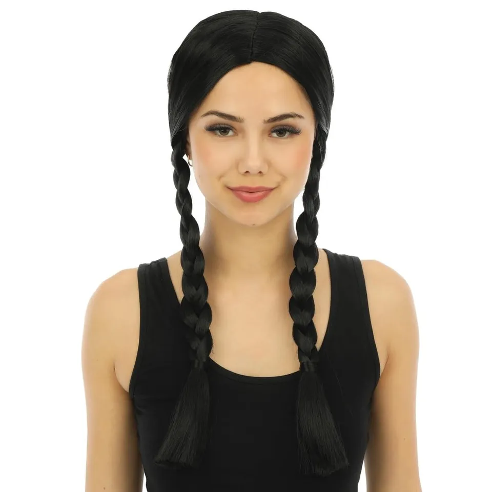 ptit-clown-81800-wednesday-per-cke-schwarze-z-pfe-einheitsgr-e image 1