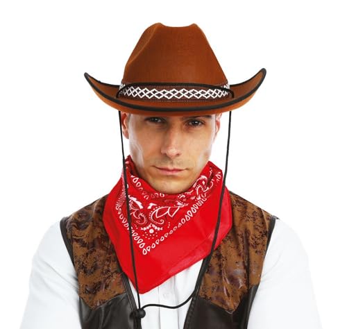 p-tit-clown-11135-filzhut-cowboy-braun-erwachsene image 6