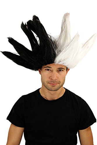 wig-me-up-per-cke-schwarz-wei-hexe-dalmatiner-zauberer image 3
