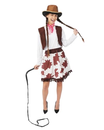 p-tit-clown-cowgirl-kost-m-damen-braun-polyester image 6