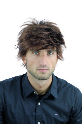 wig-me-up-wl-2052a-4t33-herrenper-cke-kurz-wild-mischbraun image 6