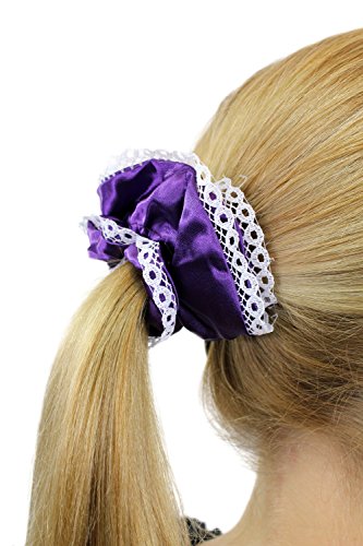 wig-me-up-z020-haarband-scrunchy-maid-gothic-lolita-schwarz-wei-spitze image 7