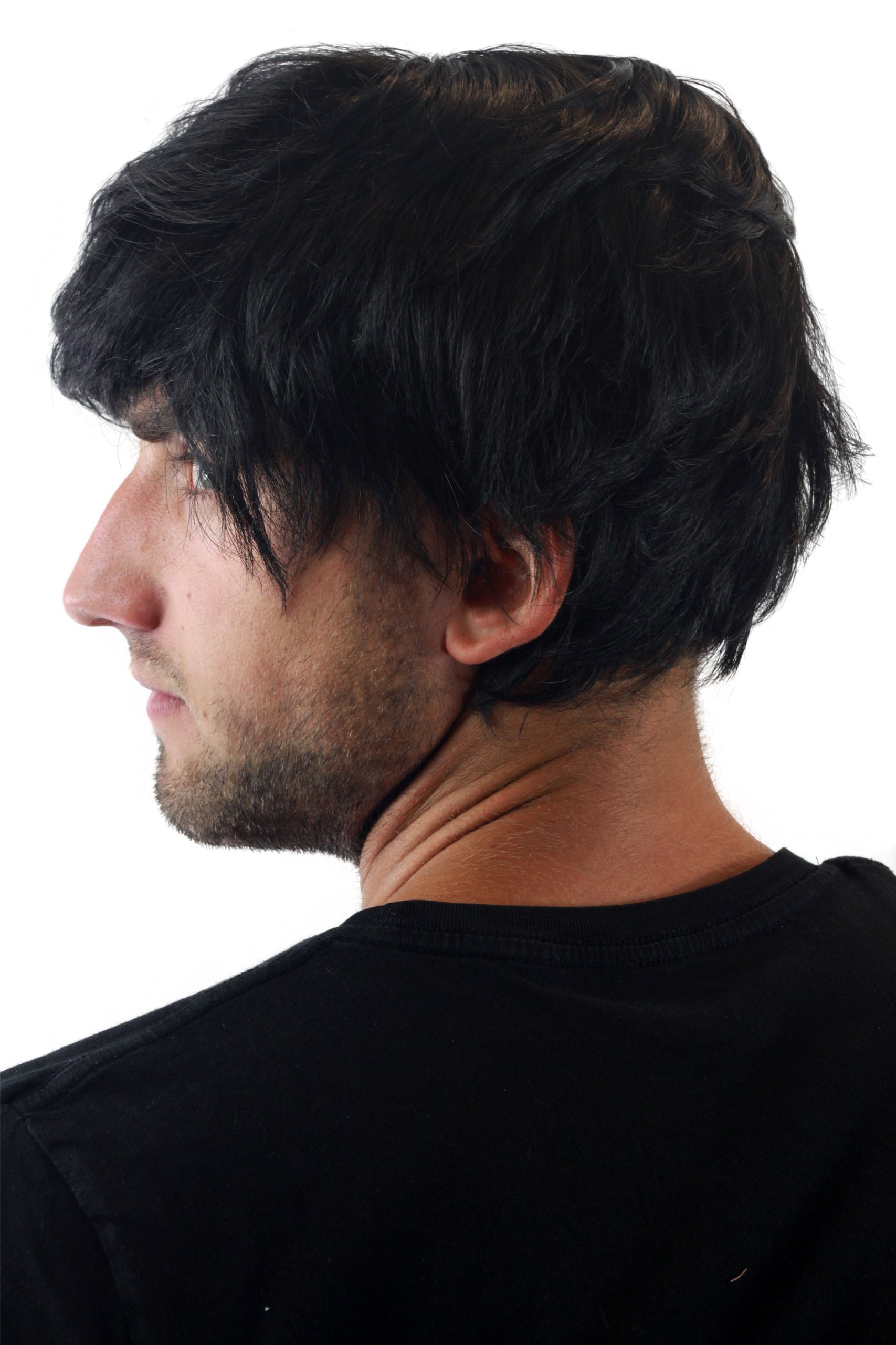 wig-me-up-gfw993-1b-herrenper-cke-kurz-schwarz-mit-seitenscheitel image 3