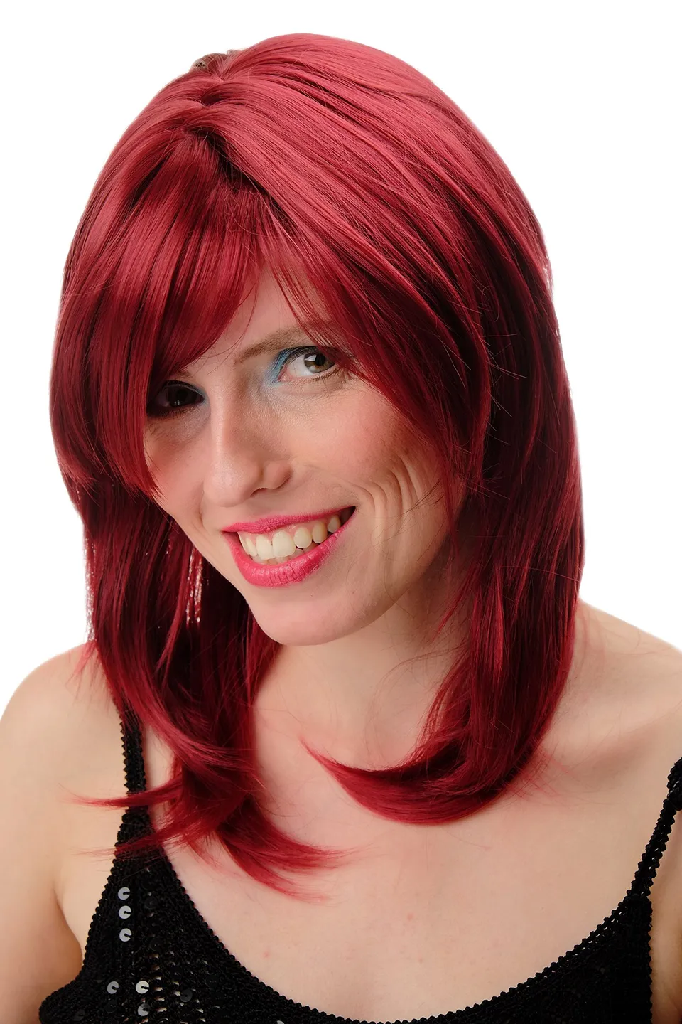 wig-me-up-gfw0101-39-damenper-cke-granatrot-glatt-schulterlang-40-cm image 1
