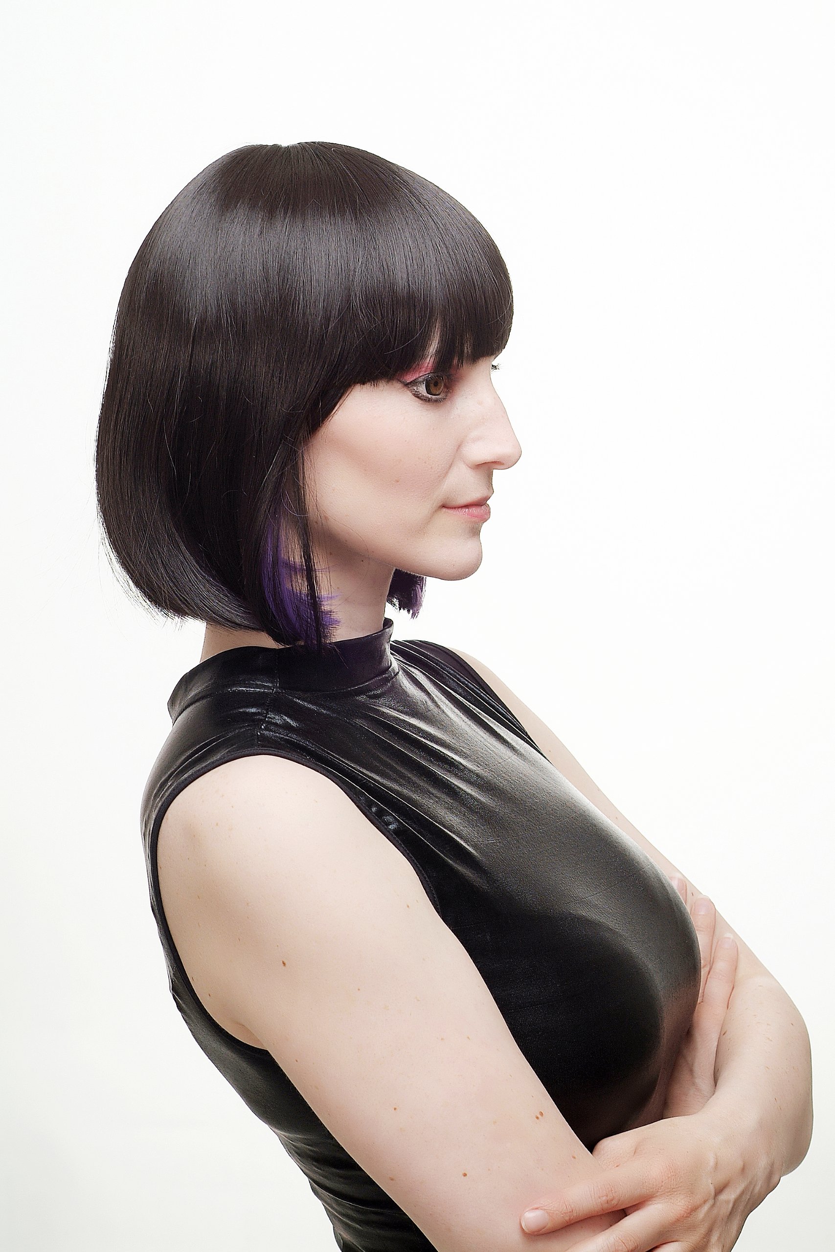 wig-me-up-damenper-cke-sa067-2-t2404-sexy-burlesque-bob-schwarz-lila-30-cm image 2