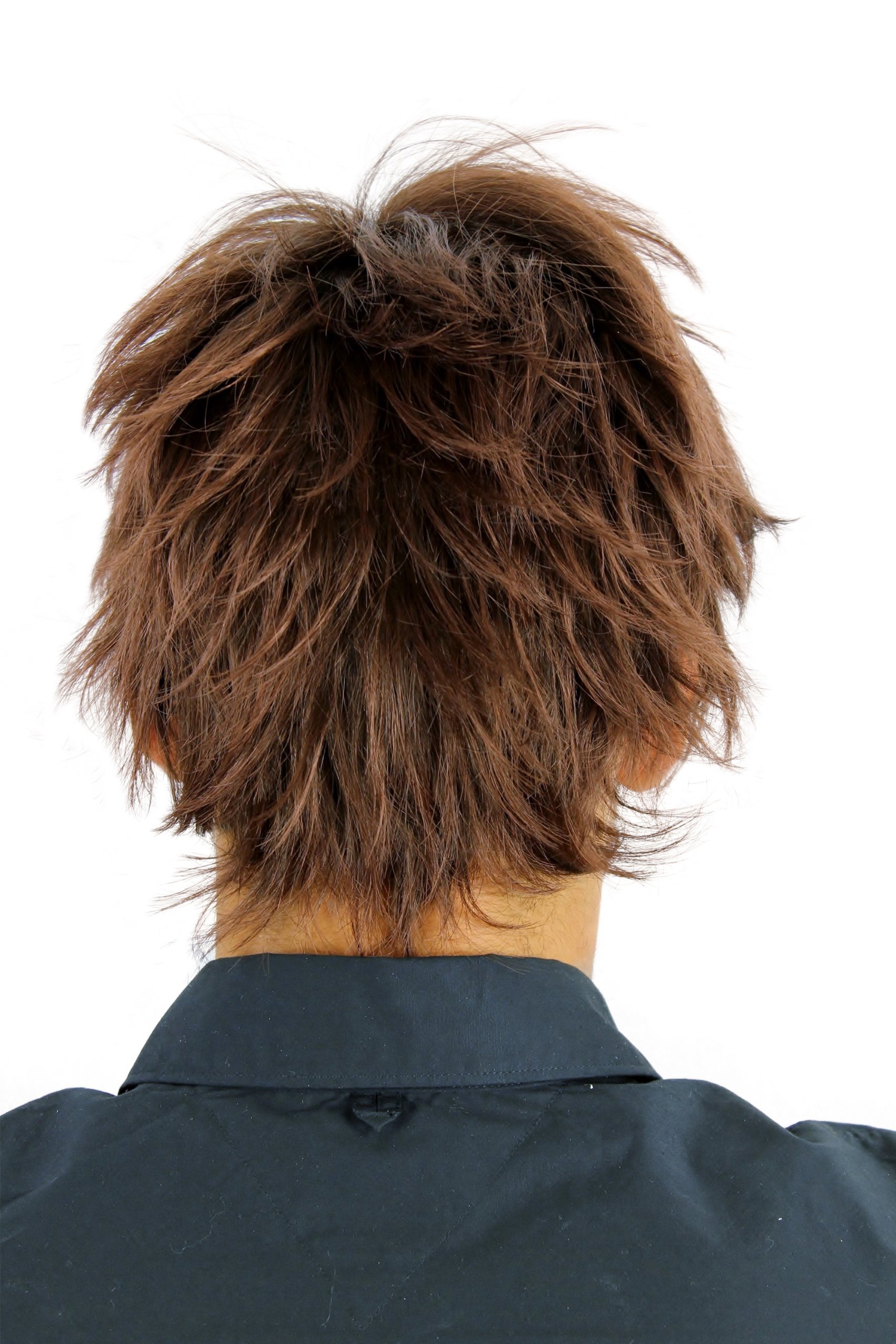wig-me-up-wl-2075-4t33-herrenper-cke-kurz-wild-dunkelbraun-rotbraun image 3