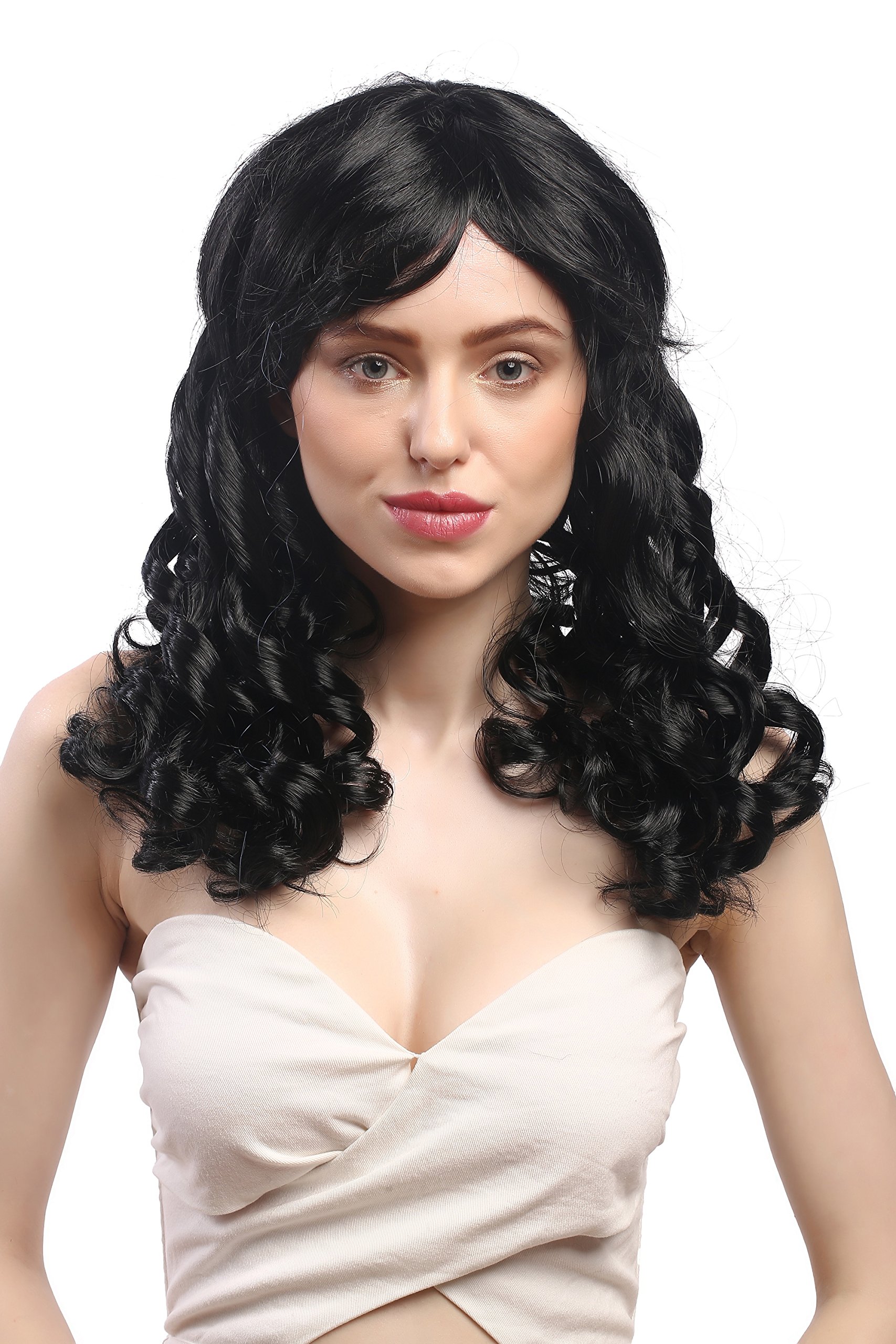 wig-me-up-xr-007-p6-damen-per-cke-braun-lang-korkenzieherlocken-mit-pony-ca-50-c image 7