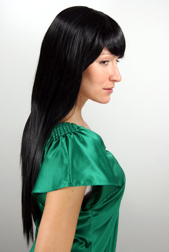 wig-me-up-la033-1-langhaar-per-cke-schwarz-glatt-70-cm-mit-pony image 3