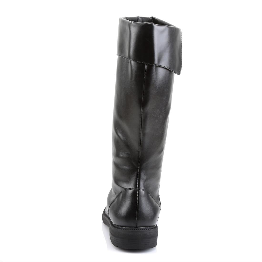 funtasma-captain-105-herren-kniehohe-piratenstiefel-schwarz-2-5-cm-absatz-mit-re image 4