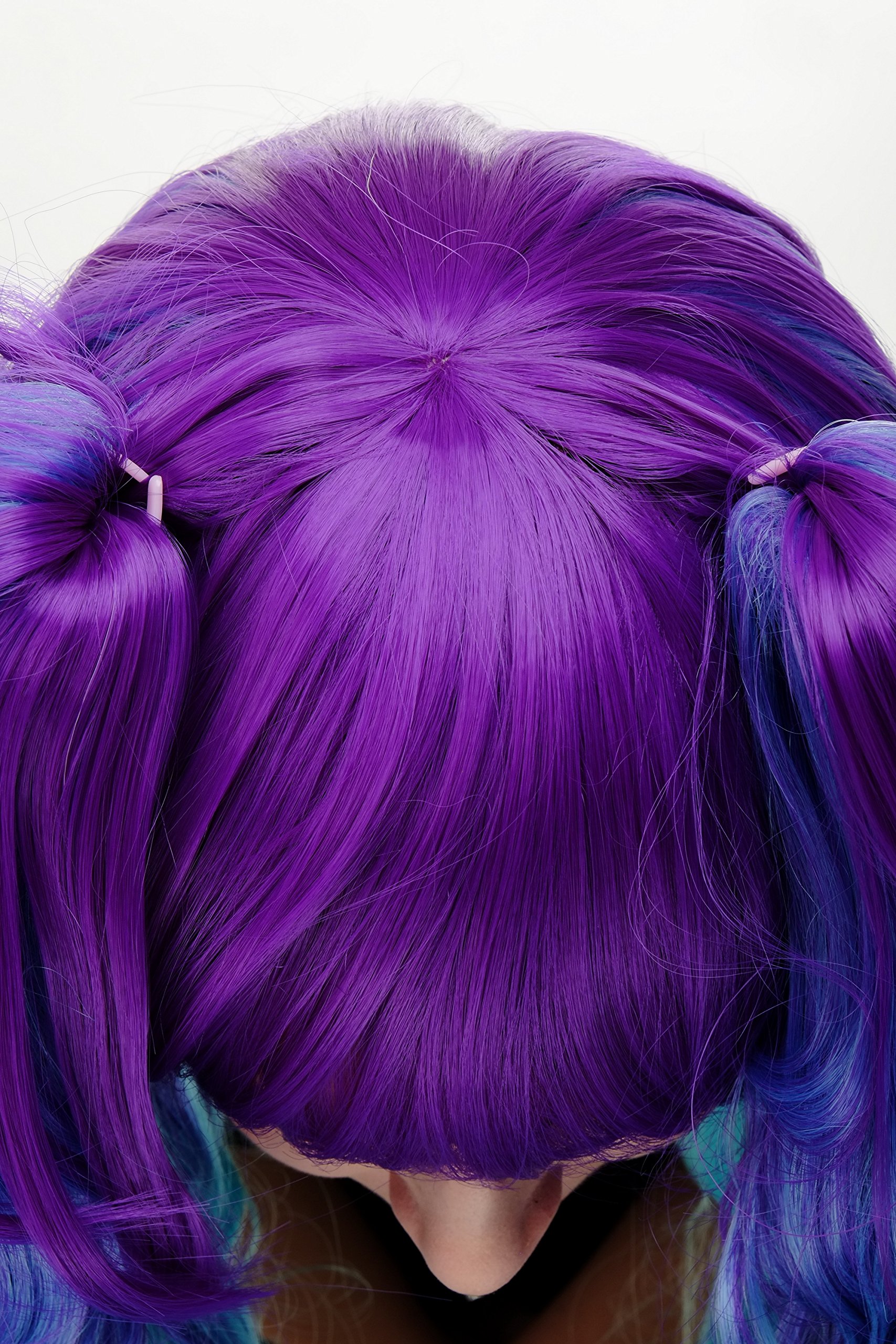 wig-me-up-yzf-7096-a-cosplay-per-cke-lang-lockig-ombre-blau-mit-z-pfen image 6