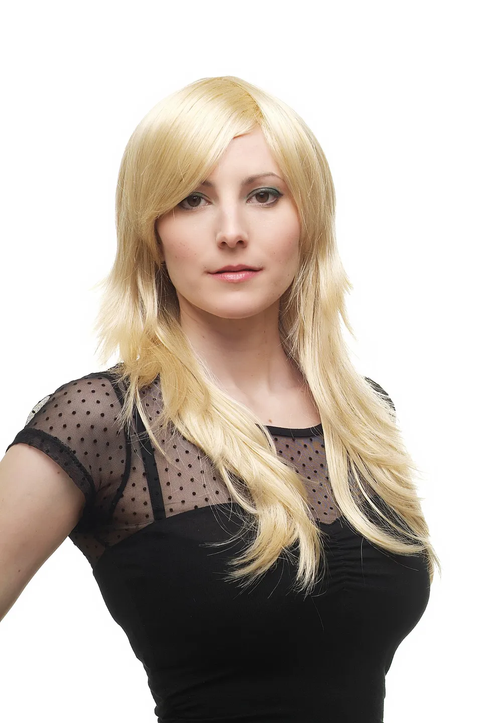 wig-me-up-3220-611-damen-per-cke-hellblond-gestuft-60-cm-mit-seitenscheitel image 1