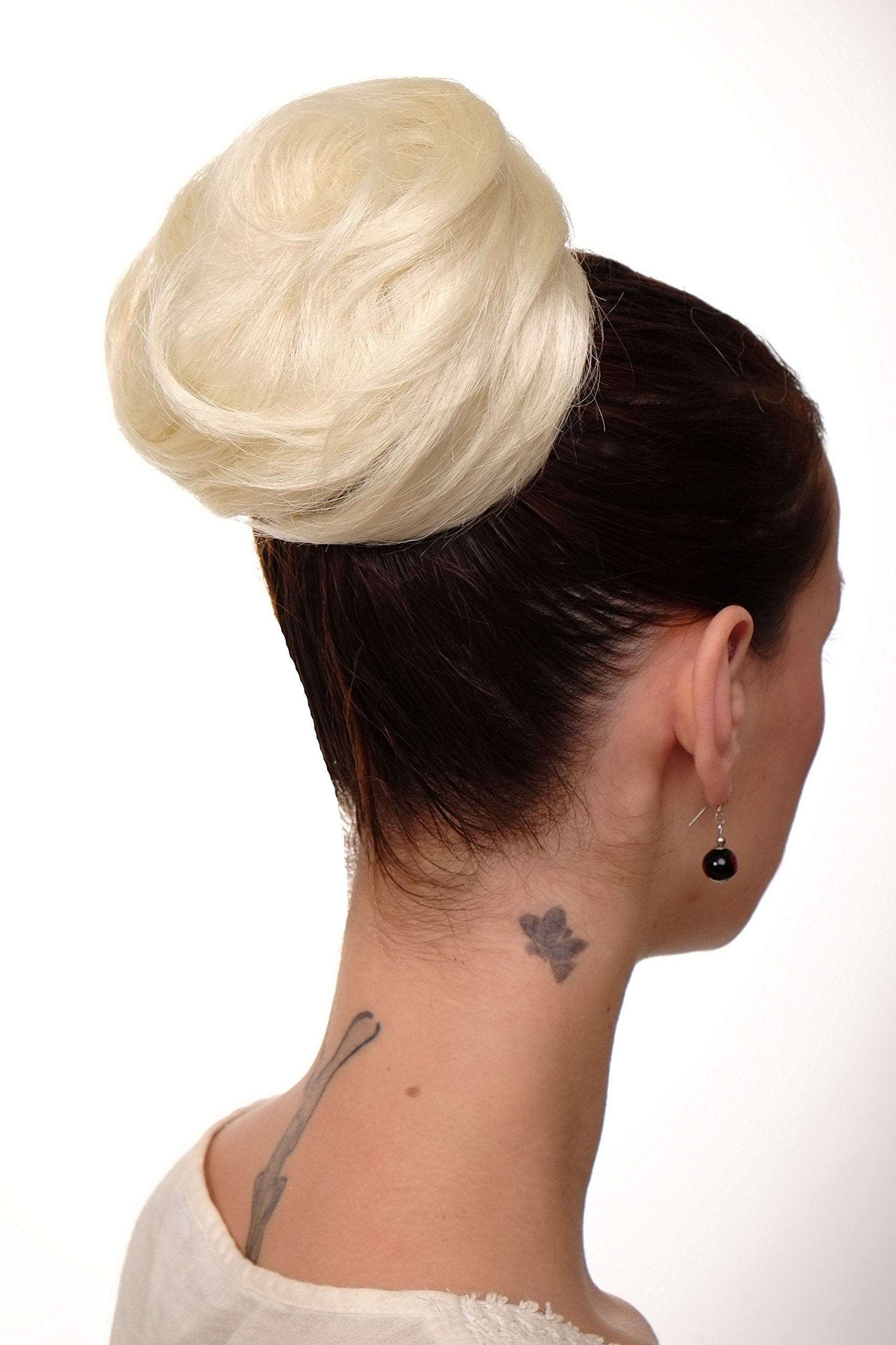 wig-me-up-nha-004c-613-dutt-haarteil-60er-vintage-gro-platinblond image 1