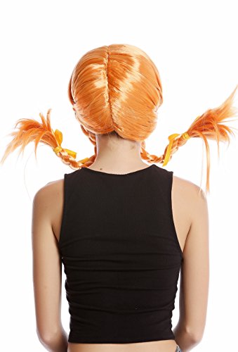 wig-me-up-ddh-t8175-pc21-damen-per-cke-freche-g-re-orange-z-pfe-40-cm image 7
