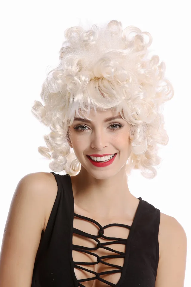 wig-me-up-90960-damenper-cke-barock-rokoko-beehive-kurz-wei-blond image 1