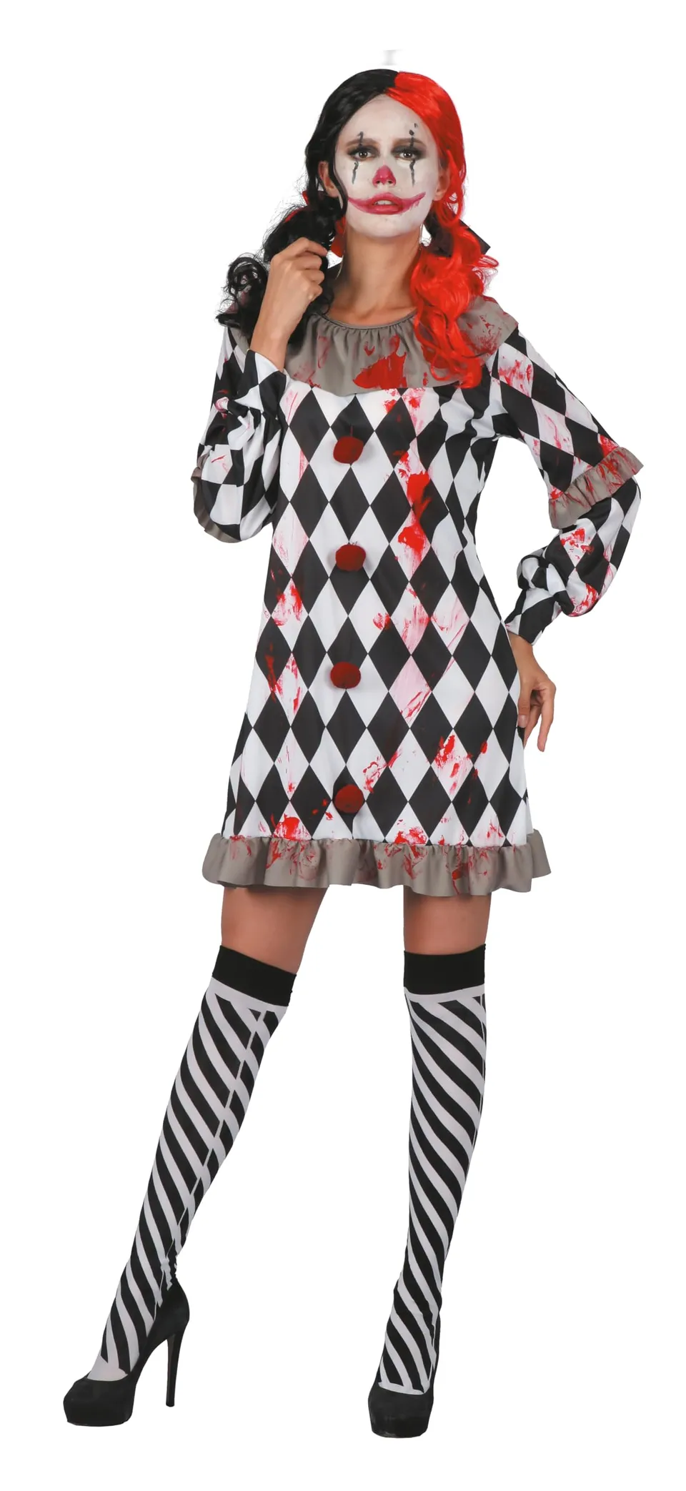 p-tit-clown-gruseliges-clown-kost-m-erwachsene-halloween-kleid image 1