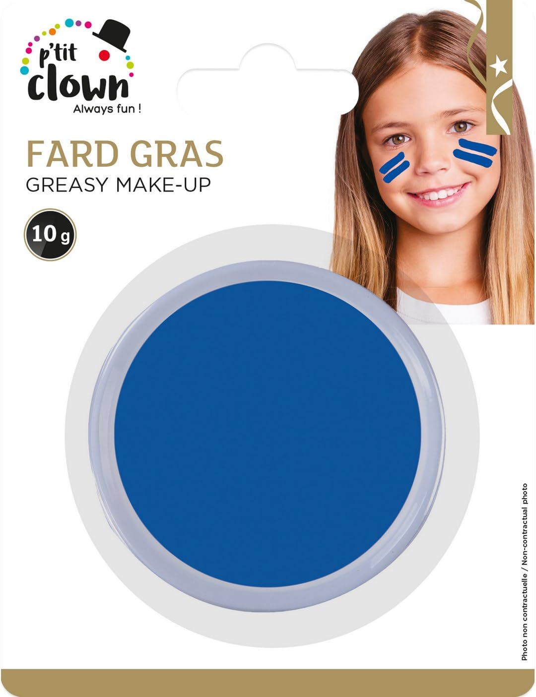ptit-clown-fard-gras-palette-blau-rund-schminke image 5